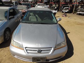 2002 HONDA ACCORD LX 4DOOR SILVER 2.3 AT A20236